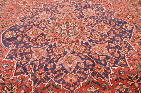 Bakhtiar Brown Hand Knotted 108 X 163  Area Rug 100-89841 Image 10