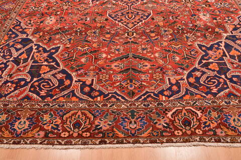Bakhtiar Brown Hand Knotted 108 X 163  Area Rug 100-89841 Image 11