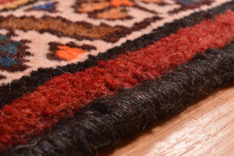 Bakhtiar Brown Hand Knotted 108 X 163  Area Rug 100-89841 Image 13