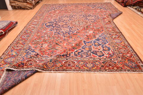 Bakhtiar Brown Hand Knotted 108 X 163  Area Rug 100-89841 Image 16