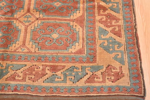 Kazak Beige Hand Knotted 54 X 88  Area Rug 100-89845 Image 10