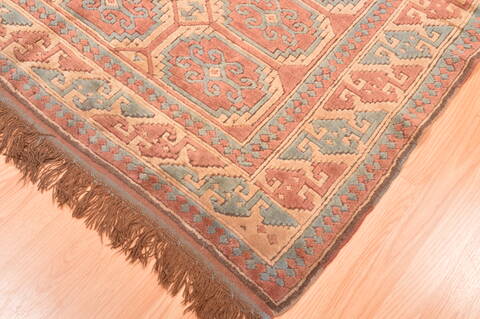 Kazak Beige Hand Knotted 54 X 88  Area Rug 100-89845 Image 7