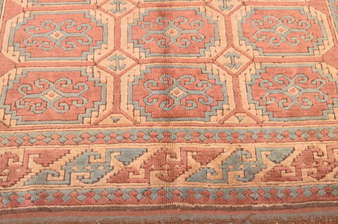 Kazak Beige Hand Knotted 54 X 88  Area Rug 100-89845 Image 8