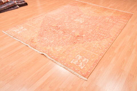 Qashqai Red Hand Knotted 64 X 86  Area Rug 100-89857 Image 5
