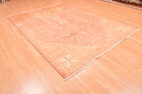 Qashqai Red Hand Knotted 64 X 86  Area Rug 100-89857 Image 6