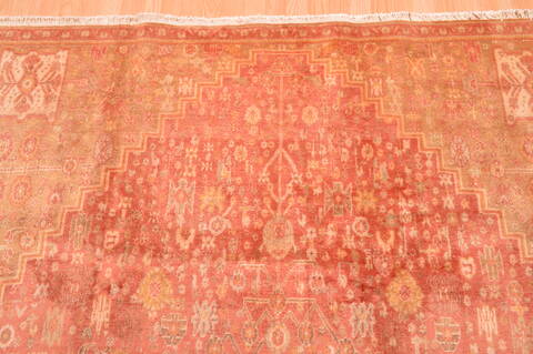 Qashqai Red Hand Knotted 64 X 86  Area Rug 100-89857 Image 7