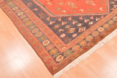 Kelardasht Brown Hand Knotted 611 X 98  Area Rug 100-89861 Image 10