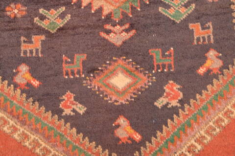 Kelardasht Brown Hand Knotted 611 X 98  Area Rug 100-89861 Image 12