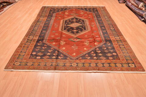Kelardasht Brown Hand Knotted 611 X 98  Area Rug 100-89861 Image 1