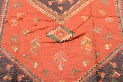Kelardasht Brown Hand Knotted 611 X 98  Area Rug 100-89861 Image 8
