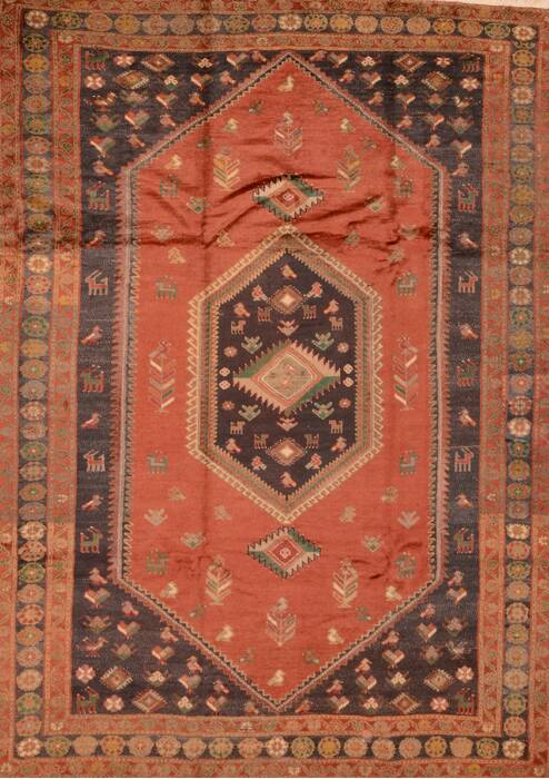 Kelardasht Brown Hand Knotted 611 X 98  Area Rug 100-89861 Image 0