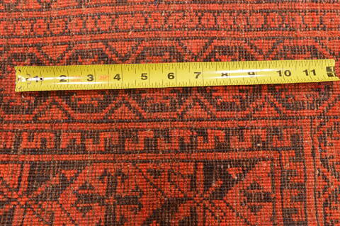 Khan Mohammadi Orange Hand Knotted 38 X 67  Area Rug 100-89862 Image 15