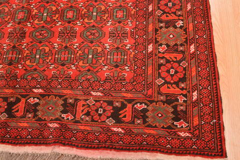Khan Mohammadi Red Hand Knotted 57 X 78  Area Rug 100-89868 Image 12