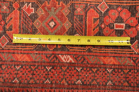 Khan Mohammadi Red Hand Knotted 57 X 78  Area Rug 100-89868 Image 16