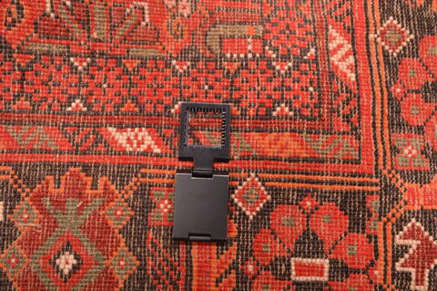 Khan Mohammadi Red Hand Knotted 57 X 78  Area Rug 100-89868 Image 17