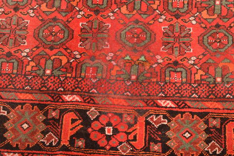 Khan Mohammadi Red Hand Knotted 57 X 78  Area Rug 100-89868 Image 8