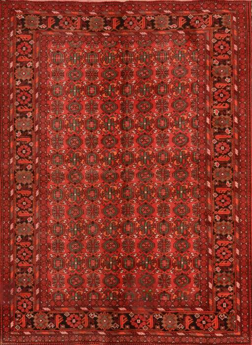 Khan Mohammadi Red Hand Knotted 57 X 78  Area Rug 100-89868 Image 0