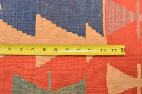 Kilim Orange Hand Knotted 310 X 58  Area Rug 100-89875 Image 9