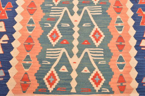 Kilim Red Flat Woven 38 X 56  Area Rug 100-89876 Image 7