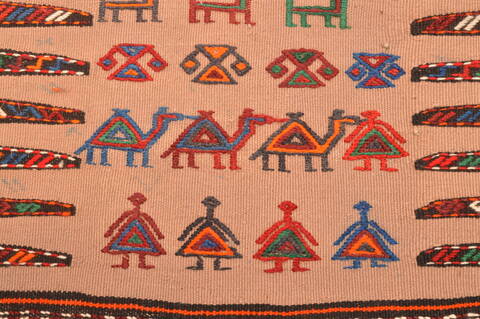Kilim Red Flat Woven 310 X 47  Area Rug 100-89877 Image 12