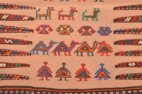 Kilim Red Flat Woven 310 X 47  Area Rug 100-89877 Image 8