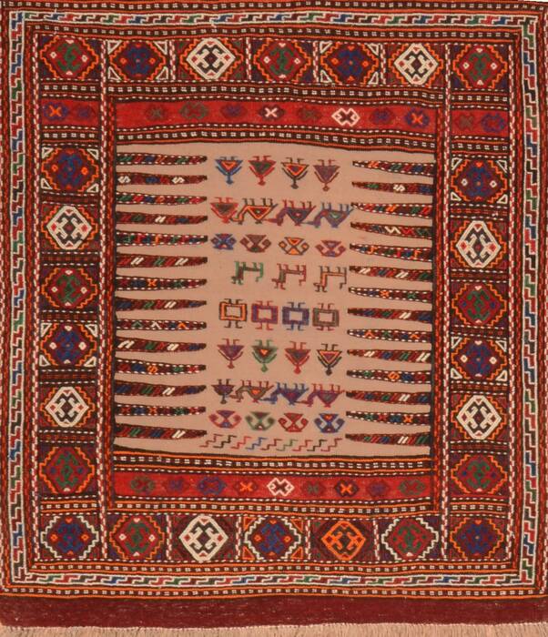 Kilim Red Flat Woven 310 X 47  Area Rug 100-89877 Image 0