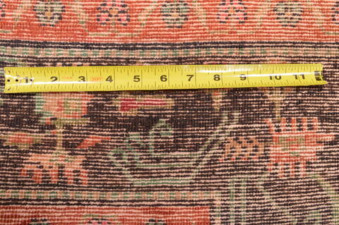 Karabakh Green Hand Knotted 47 X 73  Area Rug 100-89880 Image 16