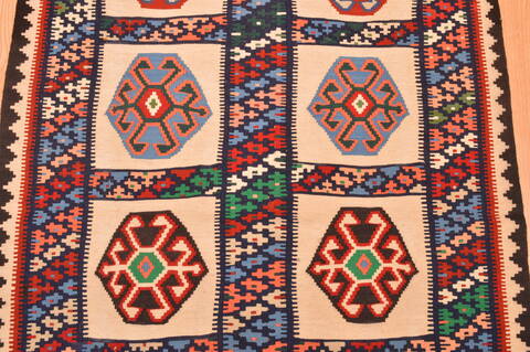 Kilim Multicolor Flat Woven 32 X 50  Area Rug 100-89883 Image 7