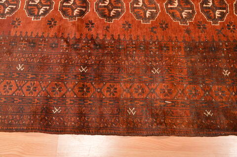 Khan Mohammadi Red Hand Knotted 611 X 102  Area Rug 100-89900 Image 12