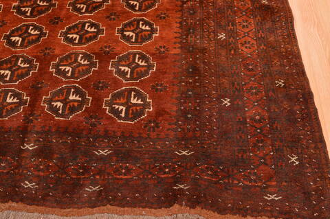 Khan Mohammadi Red Hand Knotted 611 X 102  Area Rug 100-89900 Image 14