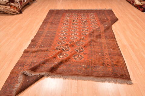Khan Mohammadi Red Hand Knotted 611 X 102  Area Rug 100-89900 Image 17
