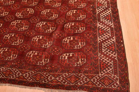 Khan Mohammadi Brown Hand Knotted 75 X 117  Area Rug 100-89901 Image 12