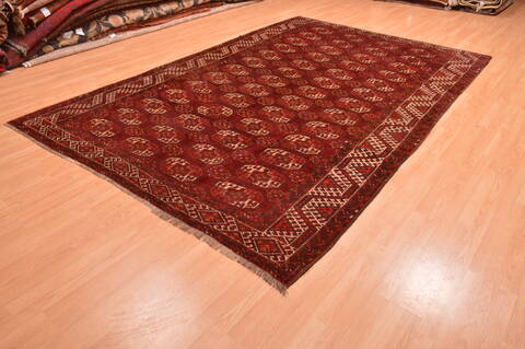 Khan Mohammadi Brown Hand Knotted 75 X 117  Area Rug 100-89901 Image 2