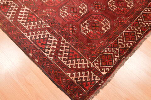 Khan Mohammadi Brown Hand Knotted 75 X 117  Area Rug 100-89901 Image 7