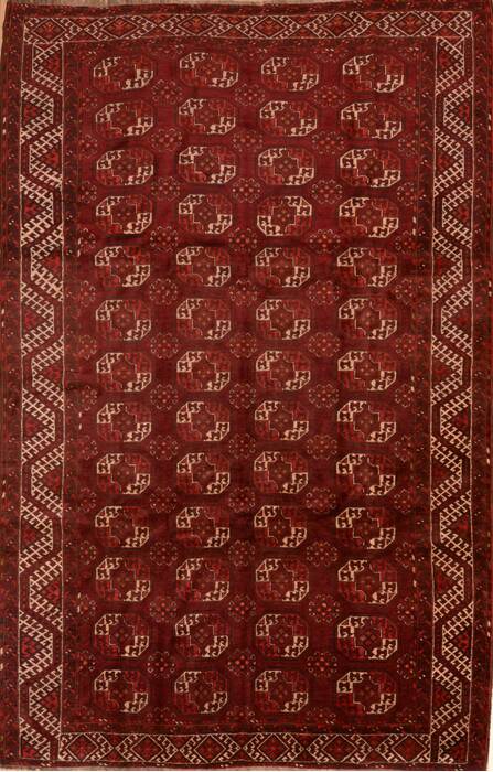 Khan Mohammadi Brown Hand Knotted 75 X 117  Area Rug 100-89901 Image 0