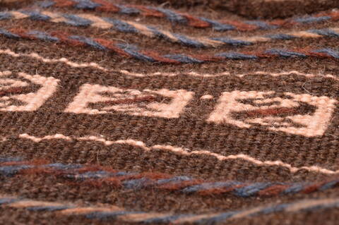 Baluch Brown Square Flat Woven 41 X 46  Area Rug 100-89903 Image 7