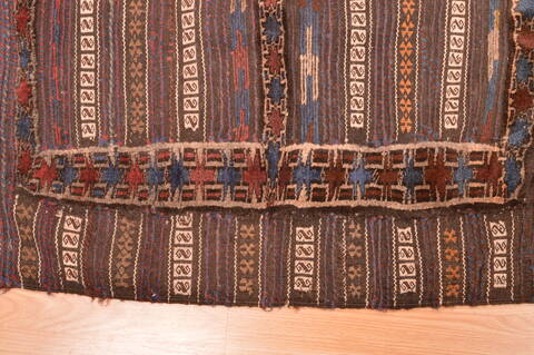 Baluch Brown Square Flat Woven 41 X 46  Area Rug 100-89903 Image 9