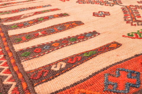 Kilim Red Flat Woven 27 X 53  Area Rug 100-89912 Image 11