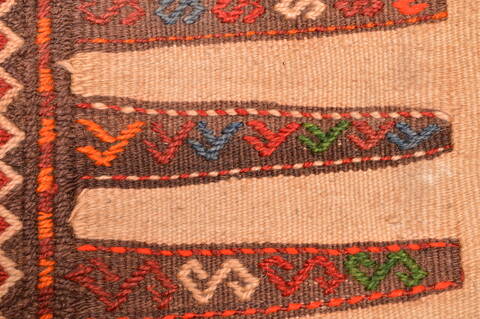 Kilim Red Flat Woven 27 X 53  Area Rug 100-89912 Image 14