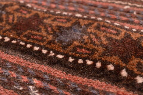 Baluch Brown Flat Woven 311 X 410  Area Rug 100-89913 Image 10