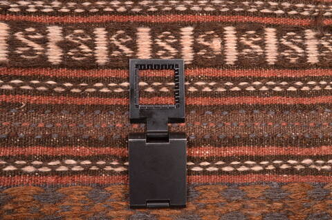 Baluch Brown Flat Woven 311 X 410  Area Rug 100-89913 Image 13