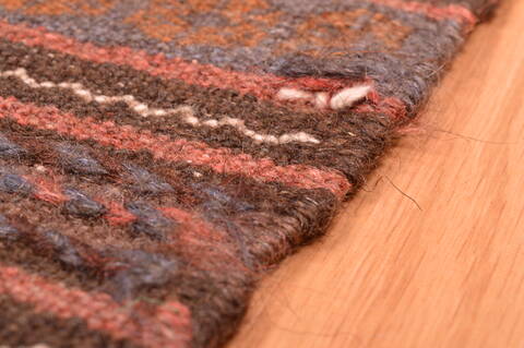 Baluch Brown Flat Woven 311 X 410  Area Rug 100-89913 Image 9