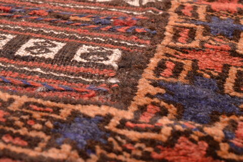 Baluch Brown Flat Woven 33 X 36  Area Rug 100-89915 Image 10
