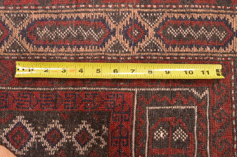 Baluch Red Hand Knotted 30 X 47  Area Rug 100-89921 Image 11