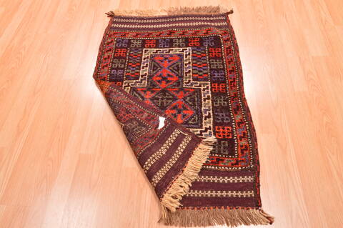 Baluch Blue Hand Knotted 29 X 40  Area Rug 100-89937 Image 9