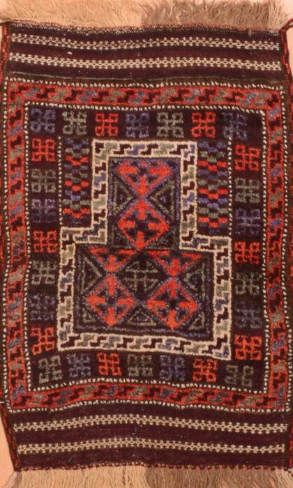 Baluch Blue Hand Knotted 29 X 40  Area Rug 100-89937 Image 0