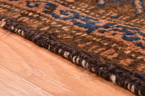 Baluch Beige Hand Knotted 30 X 50  Area Rug 100-89938 Image 11