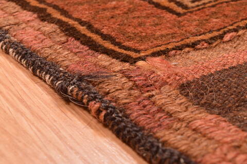Baluch Brown Hand Knotted 29 X 411  Area Rug 100-89948 Image 10