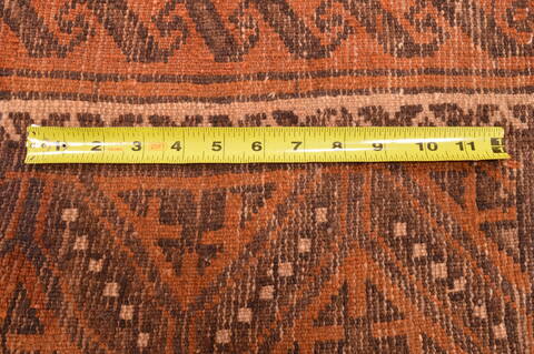 Baluch Brown Hand Knotted 210 X 49  Area Rug 100-89949 Image 13